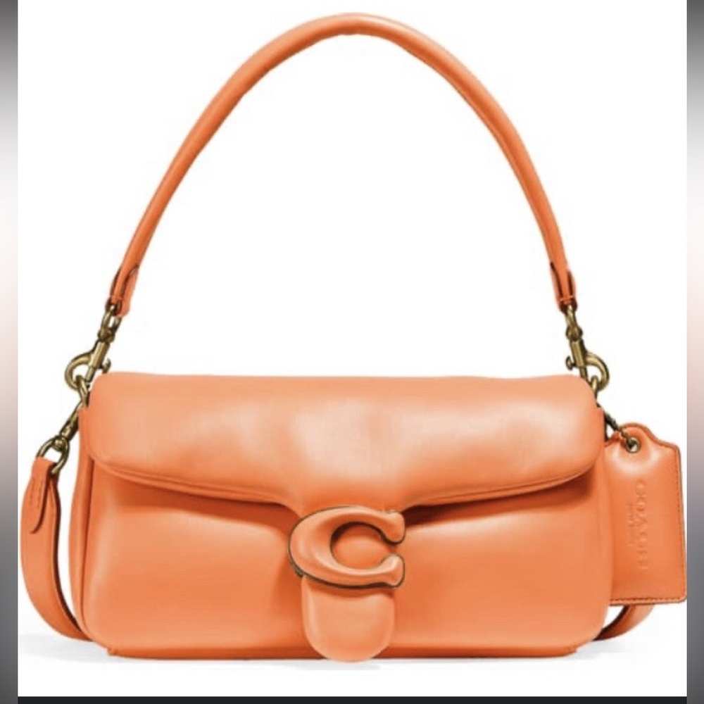 Coach Pillow Tabby Brass/Candied Orange C0772 Shoulder Bag 26